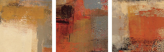 "City Wall" par Silvia Vassileva, reproduction d'art sur toile, H 10" x 20" W x 1,5" D, Toile