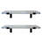 Emerald Lee 2 Piece Poplar Bracket Shelf-96237172-97947305