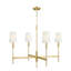 Beckham 4 - Light Chandelier-44138719-44138722