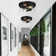 Black Embedded Pendant Light