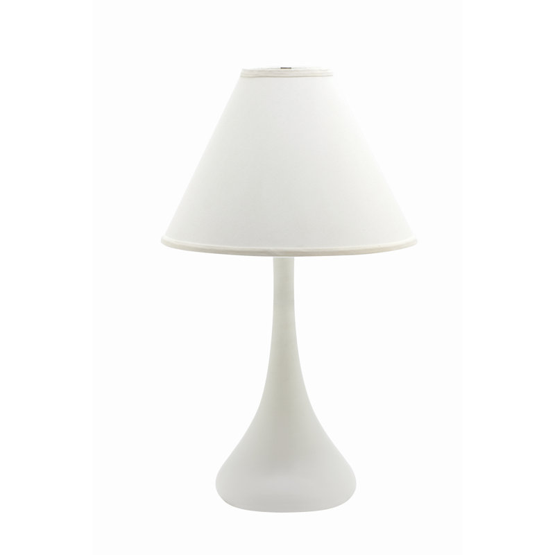 Lampe de table 26 po Libbe, Blanc mat