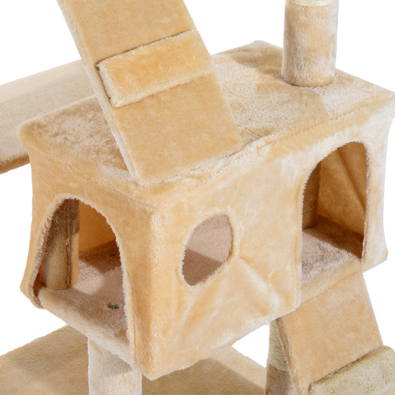 Harbaugh 68.1'' H Cat Tree, Beige