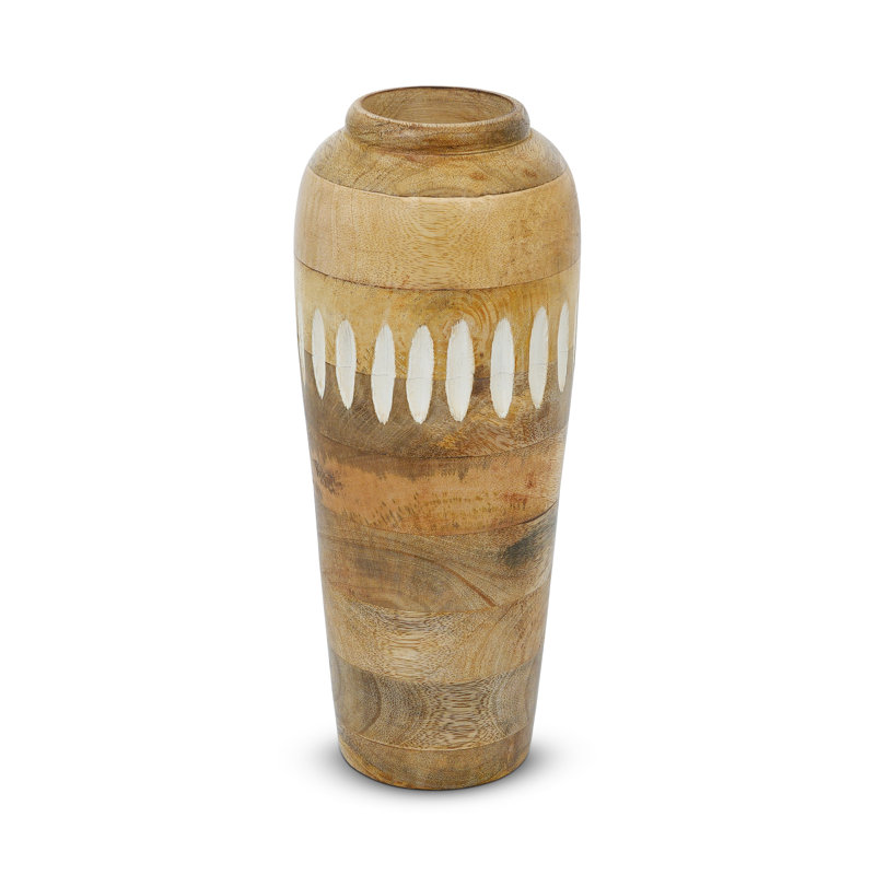 Natascha Handmade Wood Table Vase