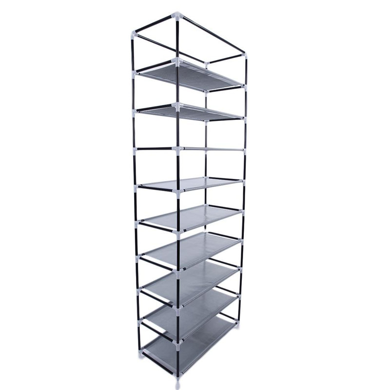 27 Pair Shoe Storage Cabinet, Coffee