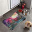 Winter in Ink - 1 tapis d'alimentation en forme d'os