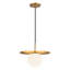 Luminaire suspendu sphère 1 lumière Carletta-66310538-66310537
