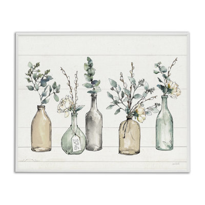 Bottles and Plants Farm - Peinture