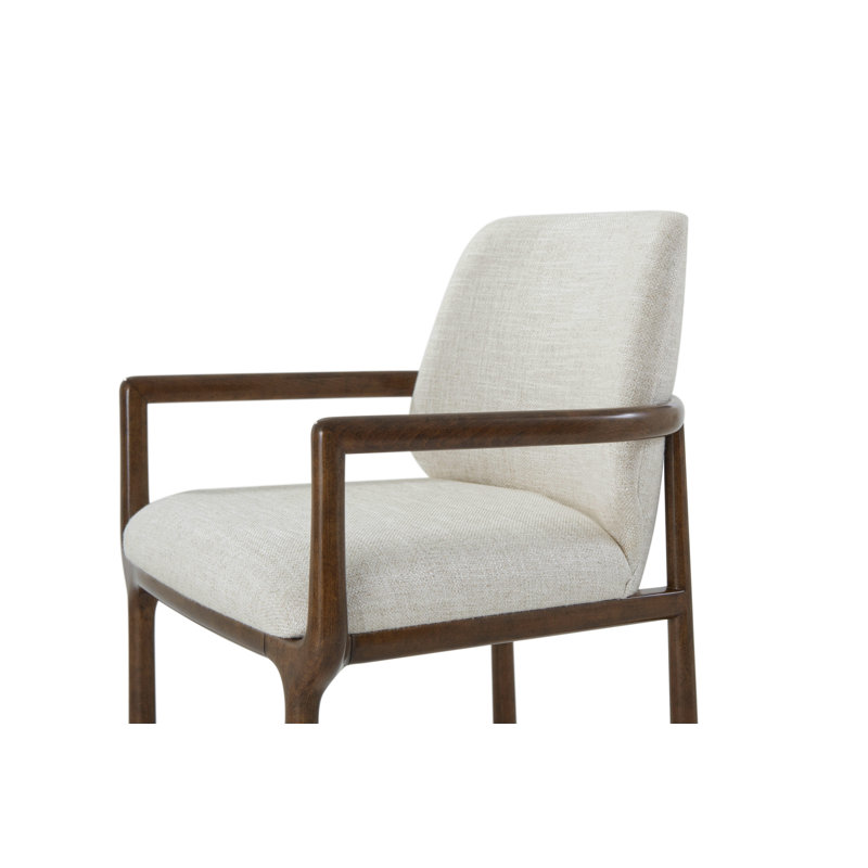 Kesden Upholstered Arm Chair, Pyramid Brown