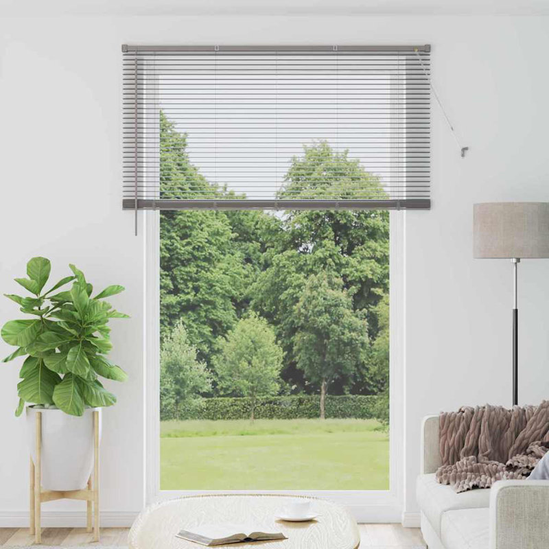 Horizontal/Venetian blind, Silver, 220cm L x 140cm W