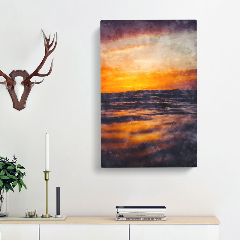 Mood Of The Ocean - Wrapped Canvas, 60cm H x 40cm W x 4cm D