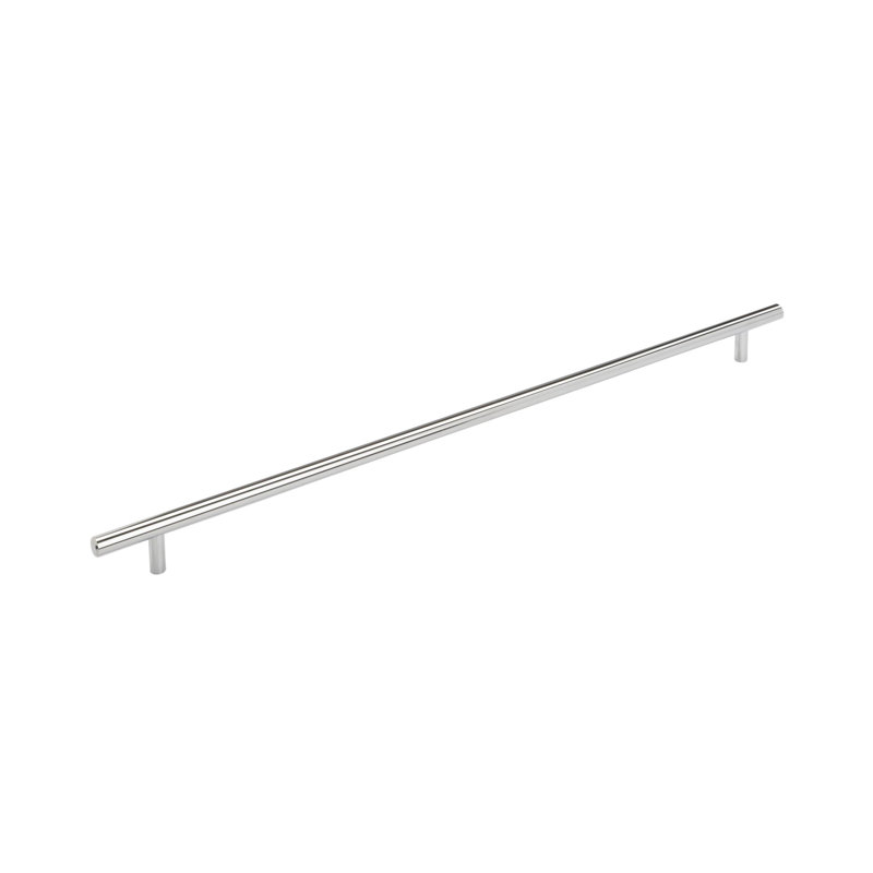Poignées de barre centre à centre, Chrome poli, 18 7/8", 1