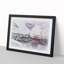 Stockholm in Sweden in Abstract - Framed Print-55730189-55730196
