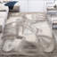 Hand Knotted Abstract Area Rug in Sand/Beige/Gray-1810010609