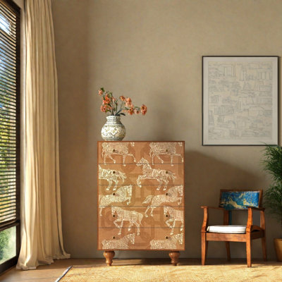 Armoire de rangement de salon français French Home