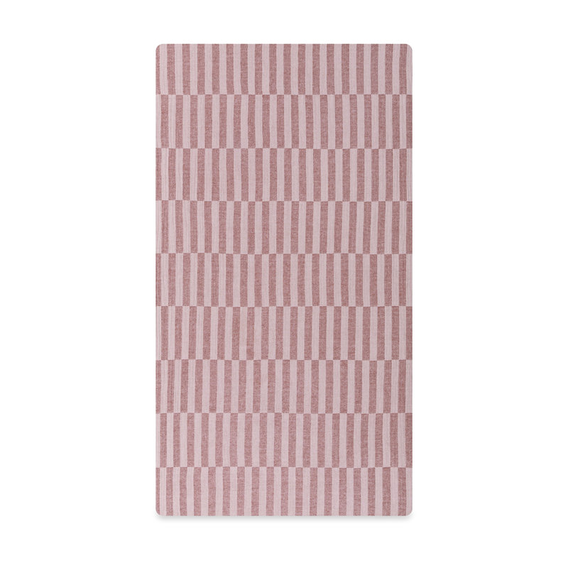 Drap-housse pour lit de bébé Maroon