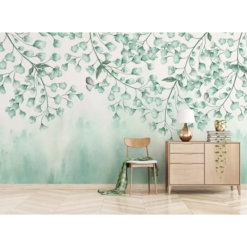 Murale scandinave Blossom, L 75 po x l 112 po