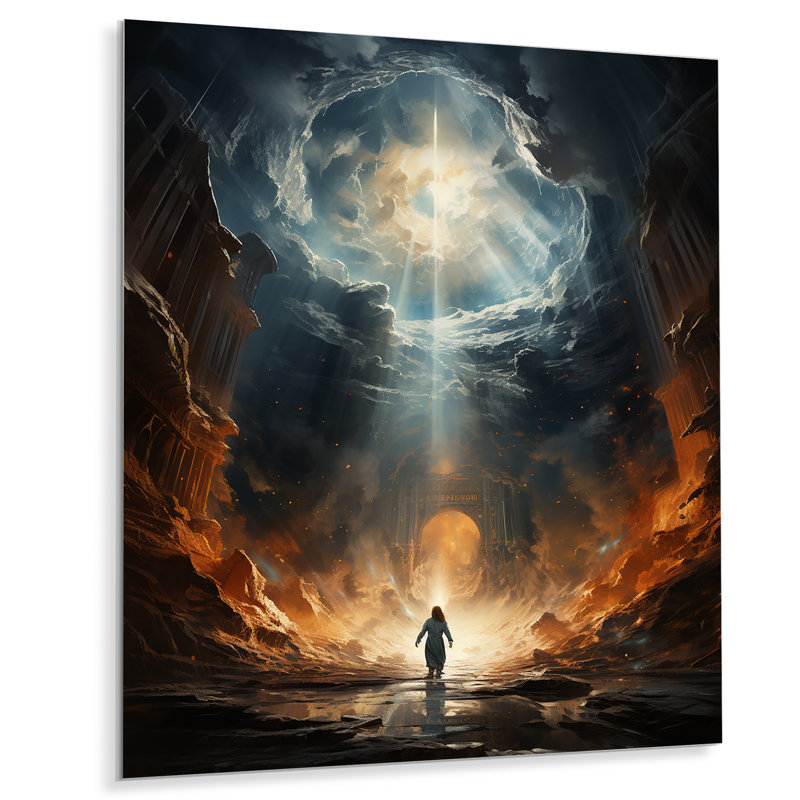 - Salon d'art mural en métal Christianity, H 32 po x l 24 po x P 1 po