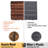 Interlocking Deck Tiles Striped Pattern