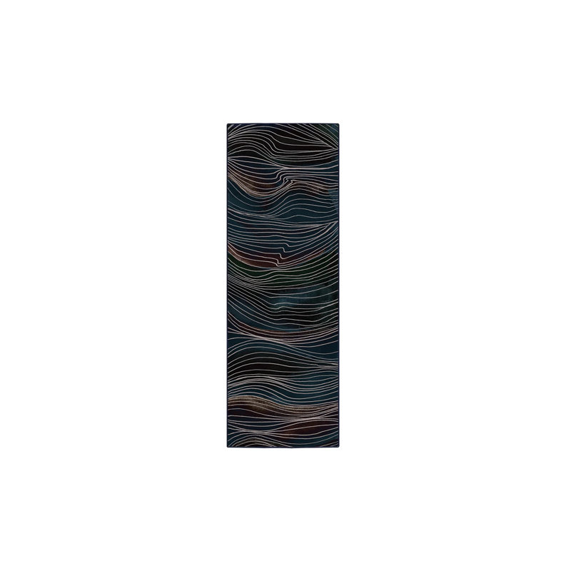 Abstract Indoor Rug, Runner 2'9" x 8'