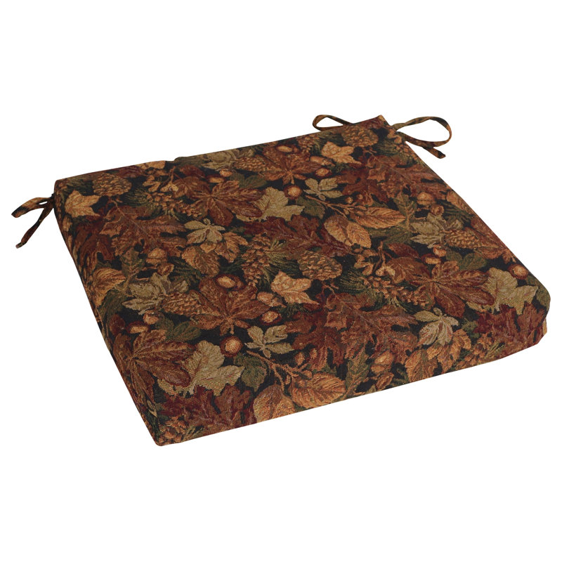 20-Inch By 19-Inch Tapestry Chair Cushion