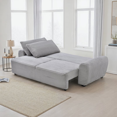 3 Seater Corduroy Sofa Bed