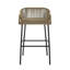 Tabouret de bar d'extérieur brun La Push, ensemble de 2-21211350