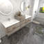Ensemble de meuble-lavabo mural double 79 po Moreno Bailey-87461368