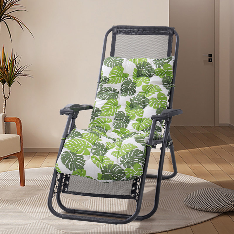 Tropical Banana Leaf Beach Lounger Cushion, 160cm W x 50cm D