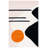 Felipe Handmade Wool Blush/Black Rug-70712212