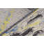 One-of-a-Kind Hand-Knotted High-Quality Gray/Blue/Yellow/Black Area Rug