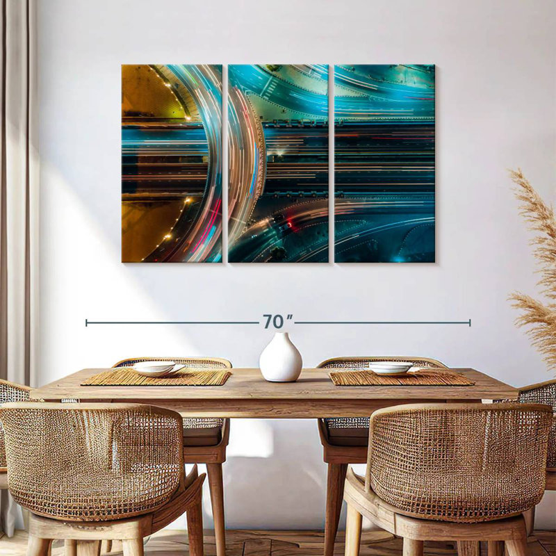 Mehar Highway Light Trails, 36" H x 57" W