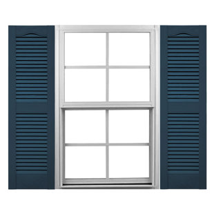Mid-America Louvered Shutters (Set of 2)