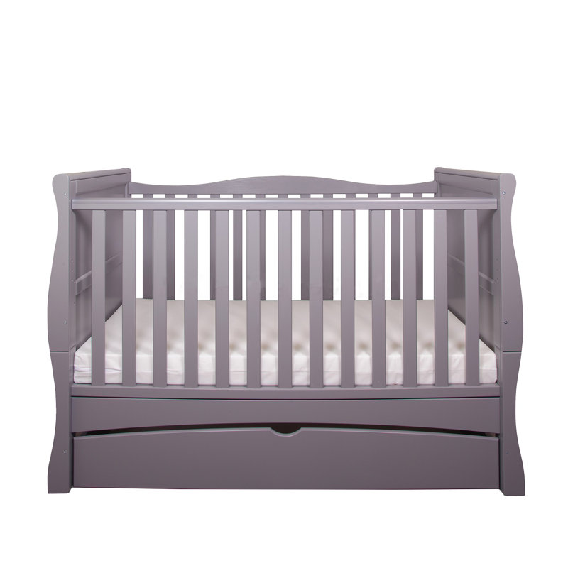 Creasy Gilbert Sleigh Cot Bed , Grey