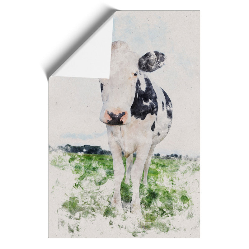 Cow - No Frame Print, 59cm H x 42cm W x 0.1cm D