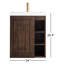 Meuble-lavabo simple l 24 po d'Alicante-73825374