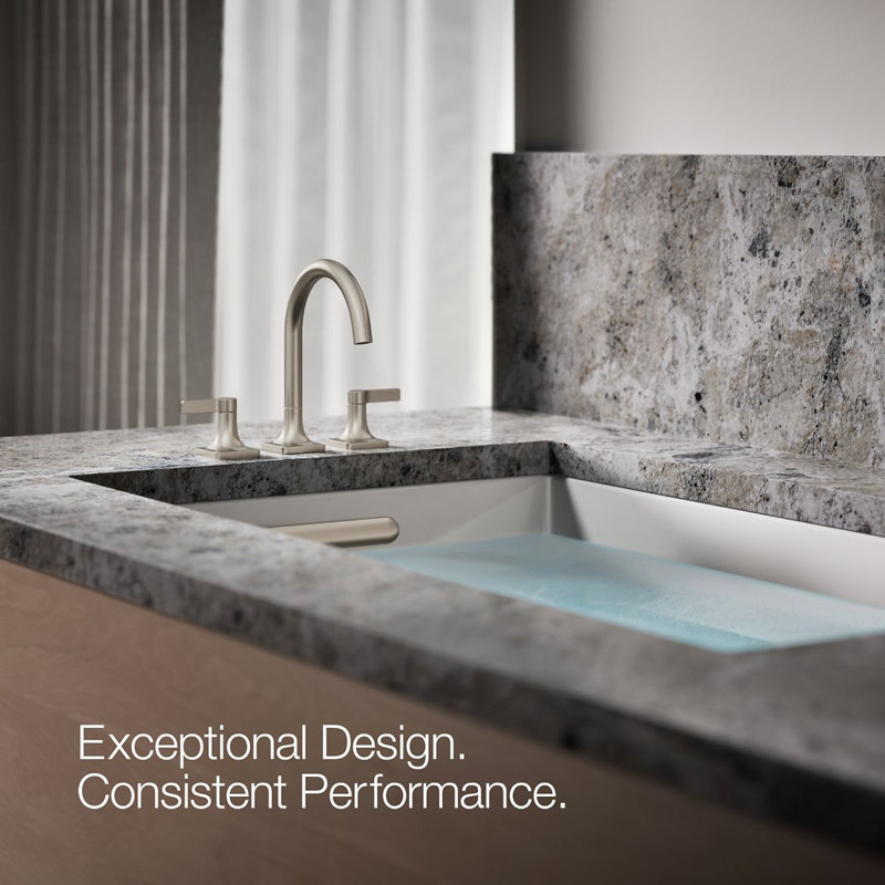 Deck Mounted Bath Faucet, Vibrant Brushed Nickel