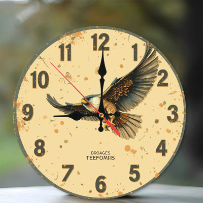 Grande horloge murale