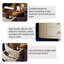 Table de meuble-lavabo compacte 23,62 po