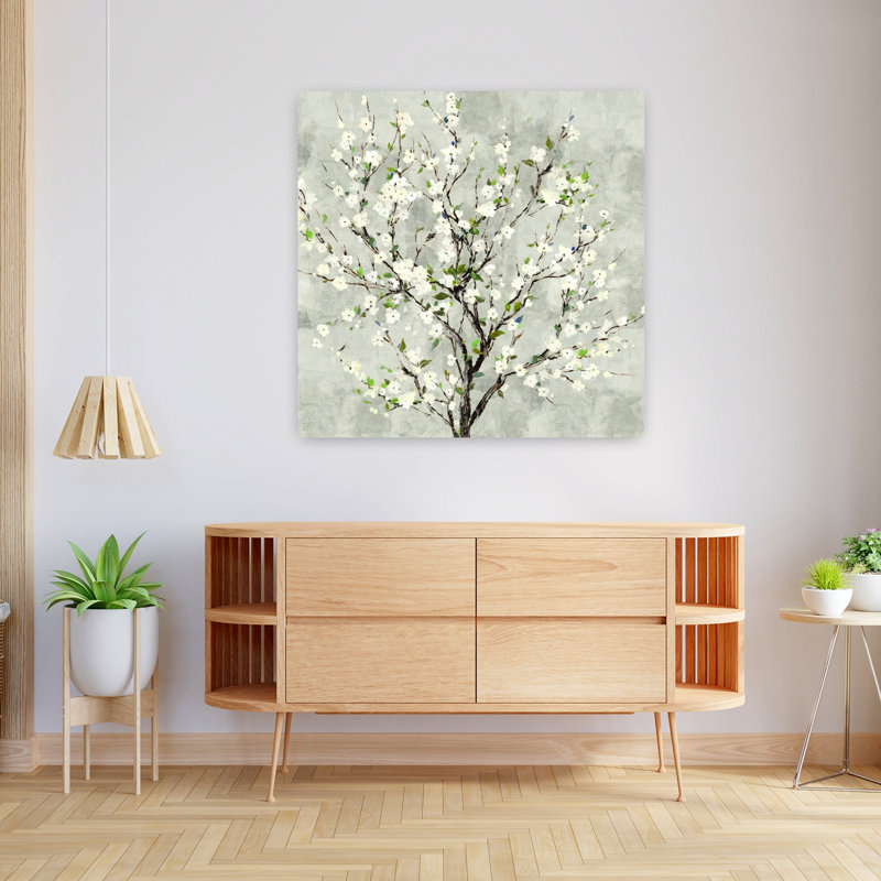 Bloom, arbre, délicat, nature, abstrait, art printanier, H 36 po x l 36 po