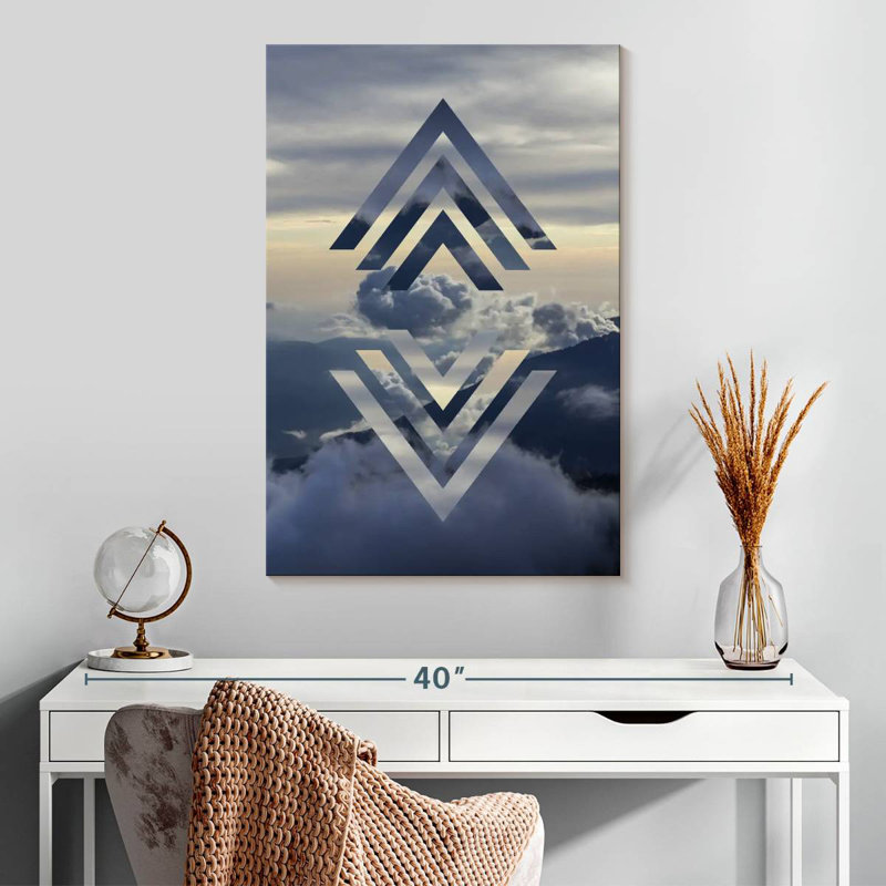 Alvord Cloudy Sky View, 30" H x 20" W
