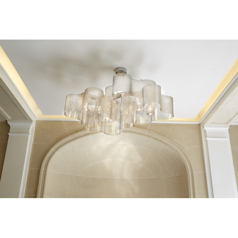 Nuage 5 - Light Chandelier, 12" H x 19" W x 31" D