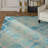 Dip Dye Hand Tufted Wool Geometric Rug-16766719