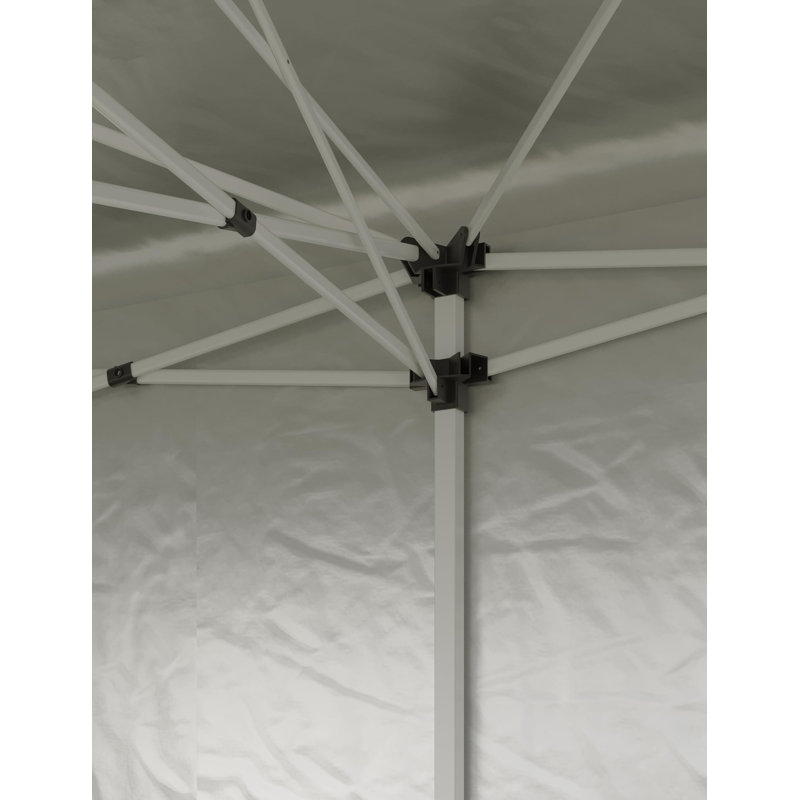 120'' W x 240'' D Metal Canopy, Green