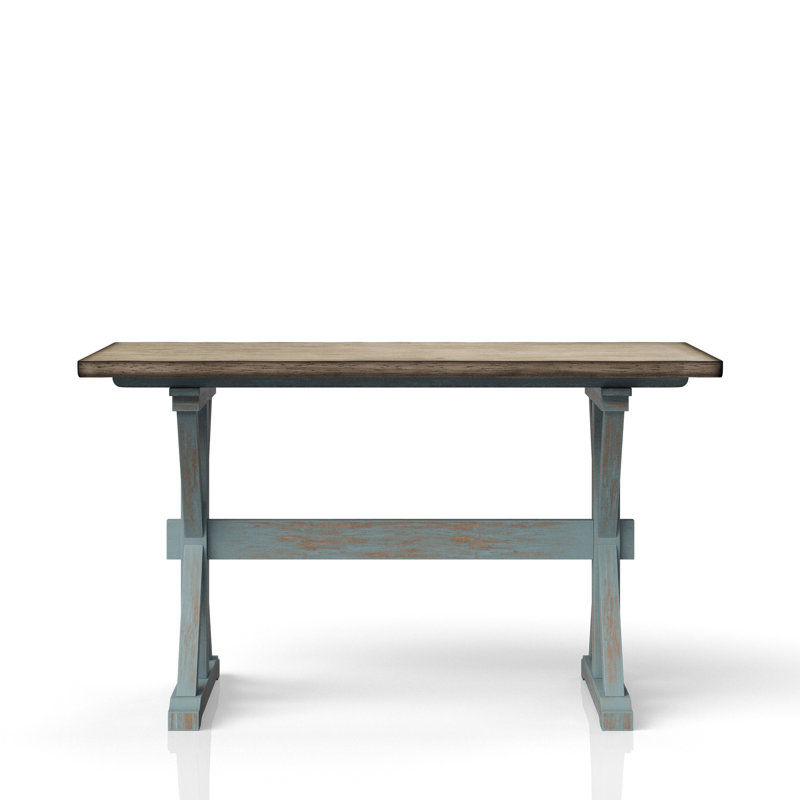 X Based Counter Height Casual Dining Table