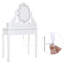 Ensemble coiffeuse et tabouret Ridling-190389003
