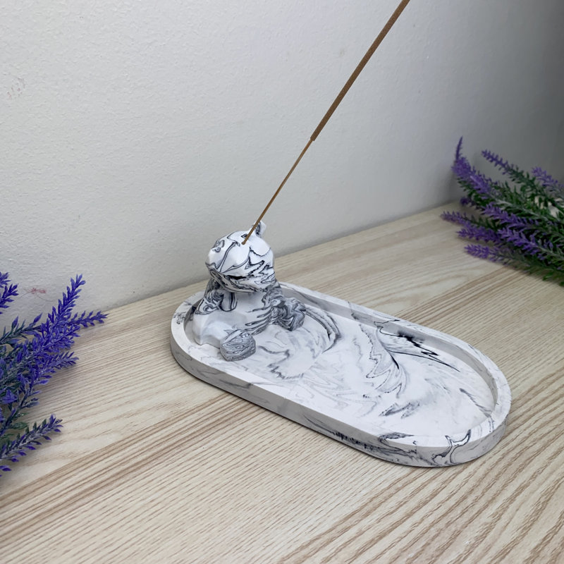 Incense Holder, Grey