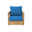 Ensemble de conversation de canapé en teck avec coussins Sunbrella 10 pièces Crelake Deluxe-582751051