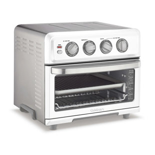  Cuisinart TOA-28 Compact Convection Toaster Oven Airfryer,  12.5 x 15.5 x 11.5, Stainless Steel: Home & Kitchen
