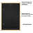 Americanflat Wide Moulding Picture Frame with Mat-101064366-101064375