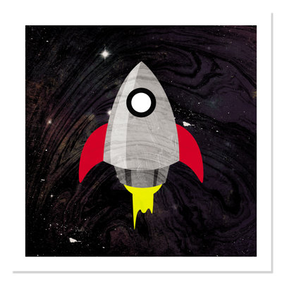 Impression sur papier roulée «Spaceship Adventure»